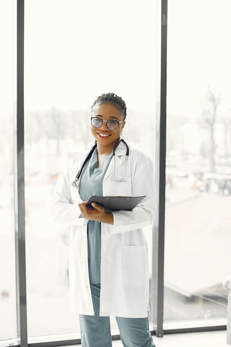 African Doctor in SOCM hospital environment